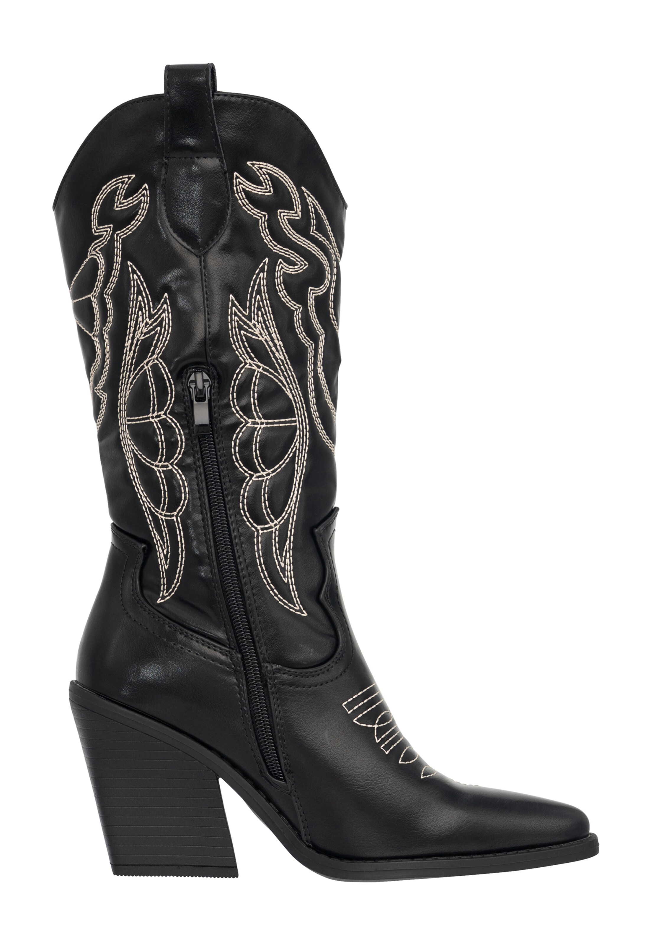 Stivale da cowboy di Salinyang in nero