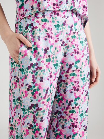 Givn Berlin - Pierna ancha Pantalón 'Anna' en Mezcla de colores