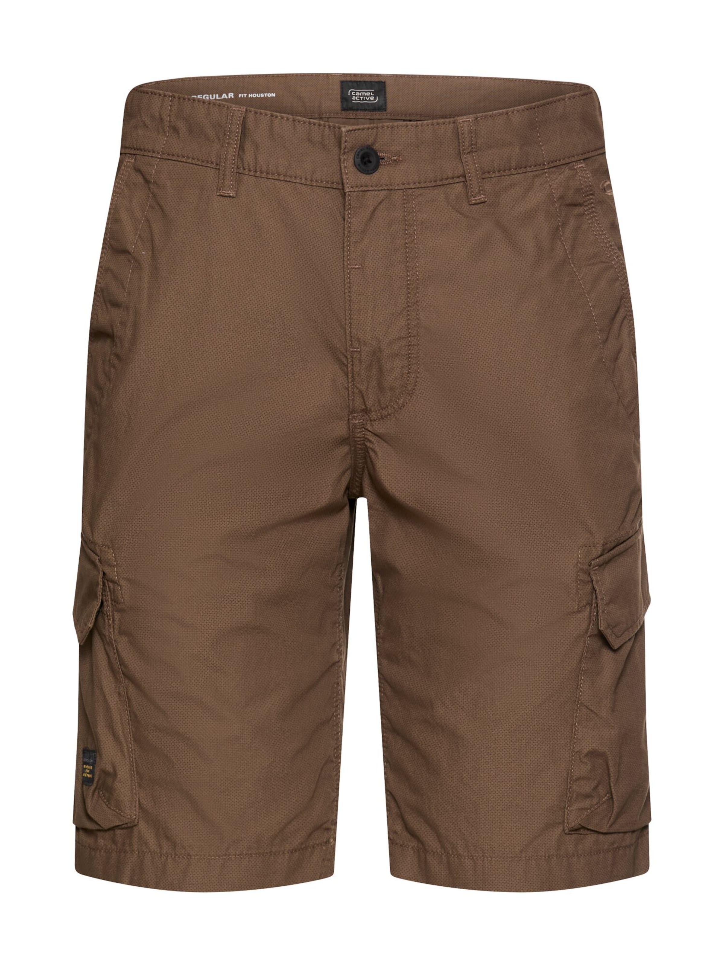 CAMEL ACTIVE Cargo Pants in Brown: front