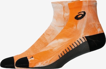 ASICS Socks 'Performance Run' in Orange: front