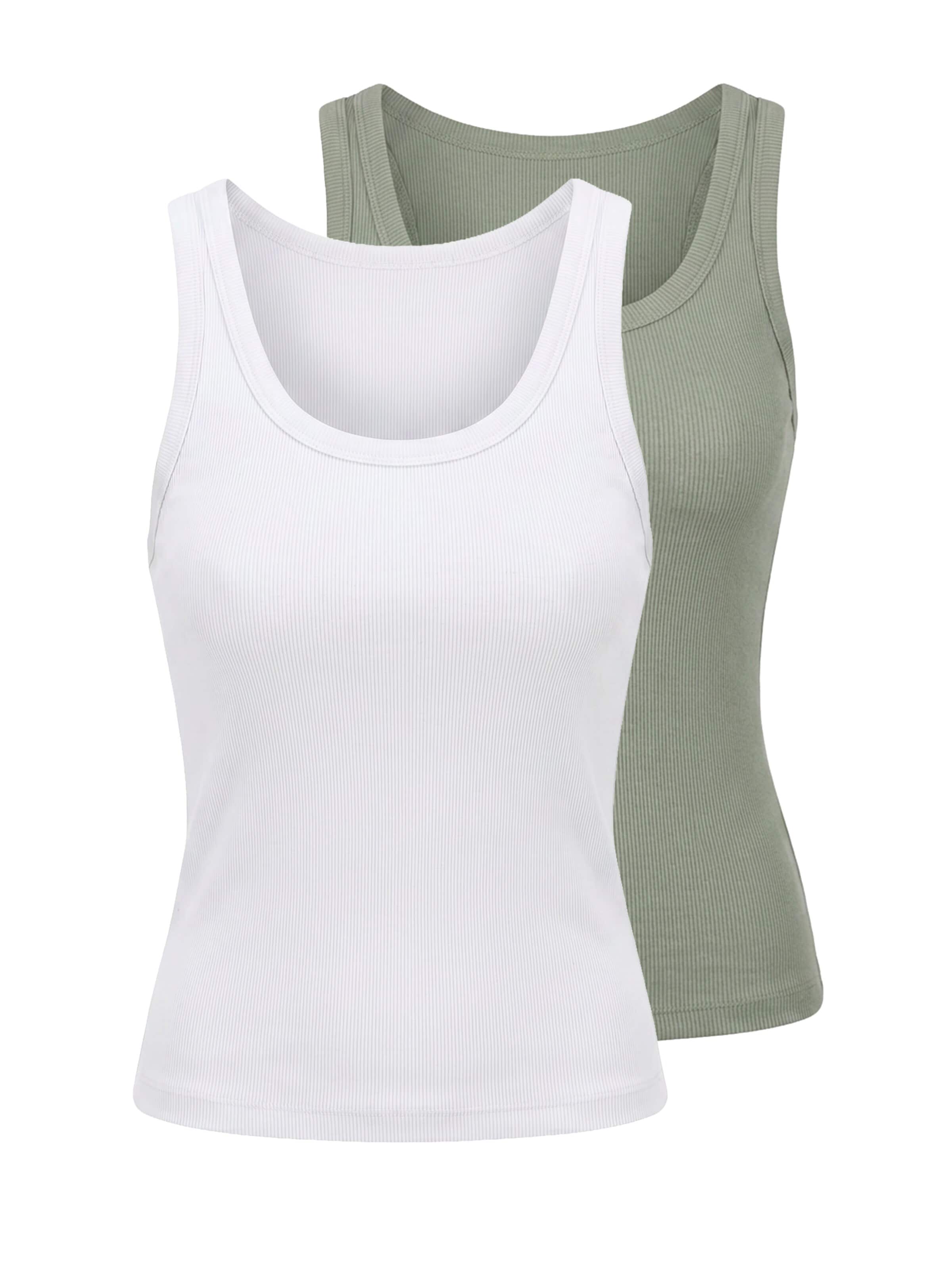 SEASOND Top in Groen: voorkant