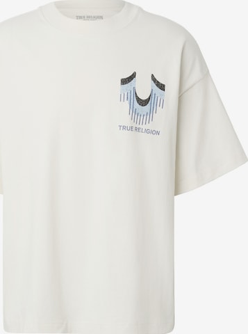 True Religion - Camisa em branco: frente