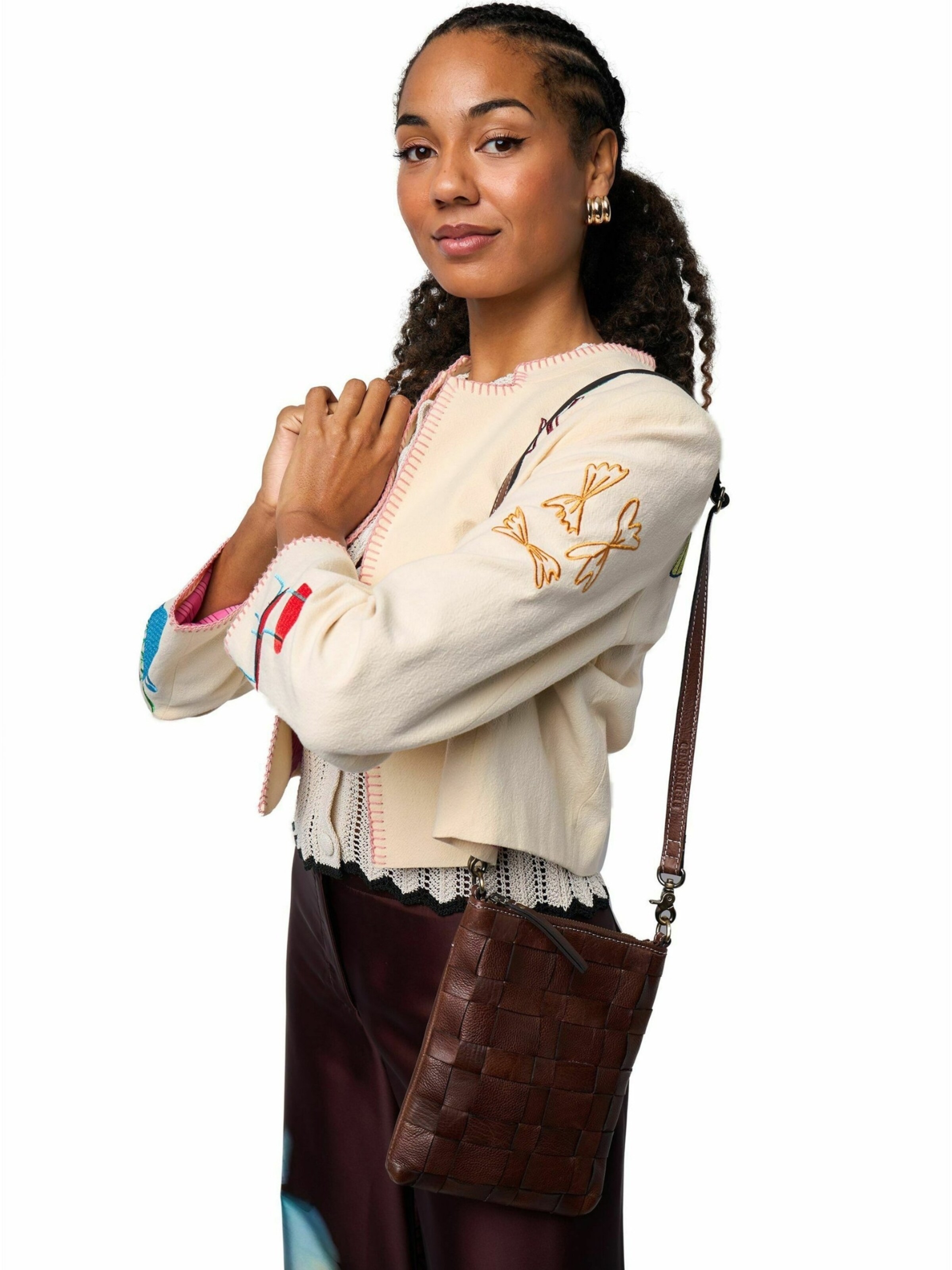 RE:DESIGNED Bag ' Noor ' in Grau: Vorderseite