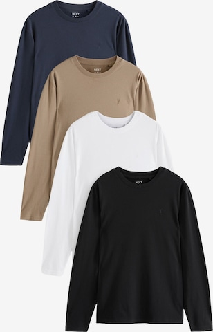 Next Shirt in Beige: front