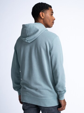 Petrol Industries Zip-Up Hoodie in Blue