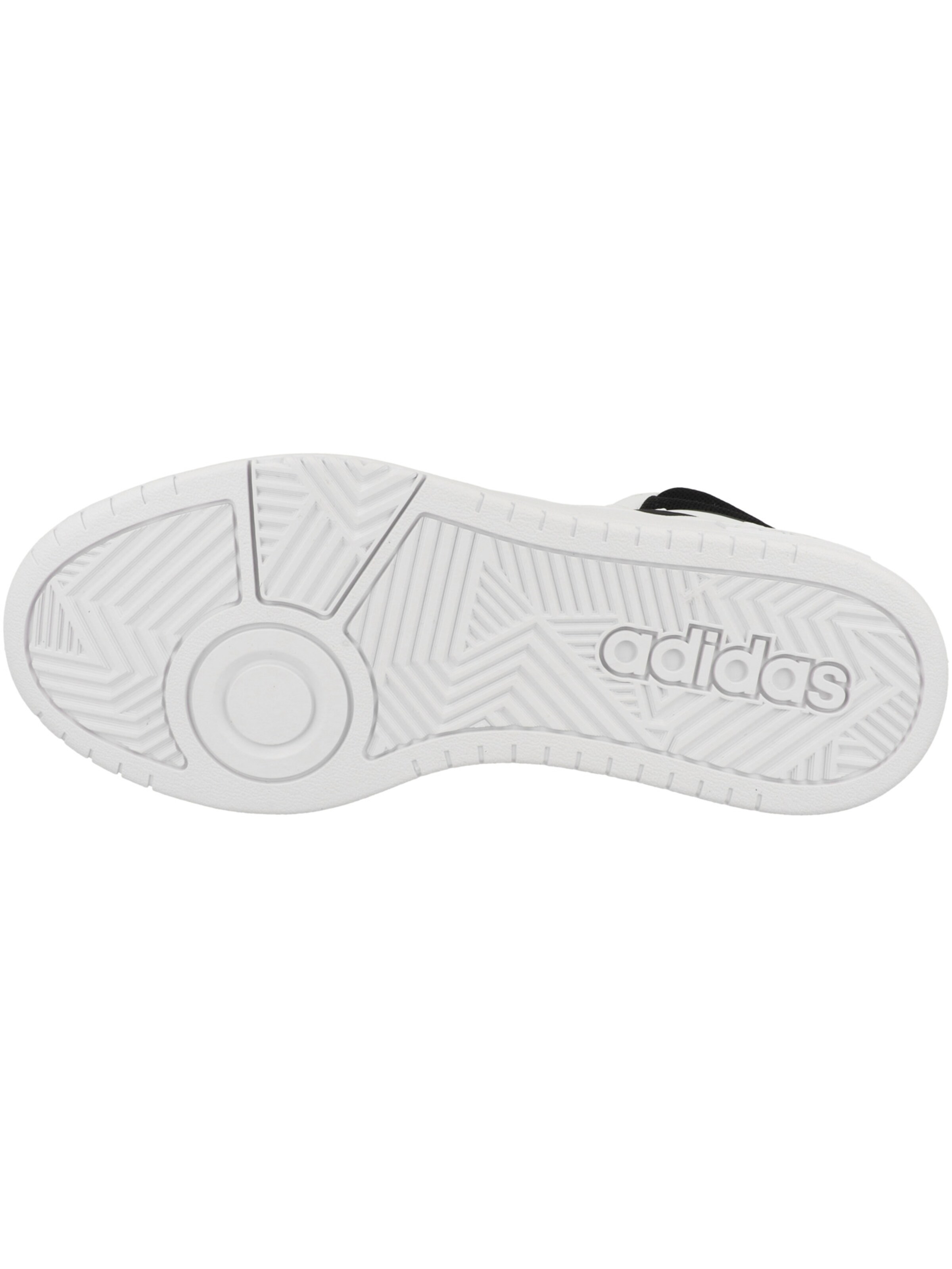 Baskets hautes 'Hoops 3' ADIDAS ORIGINALS en blanc