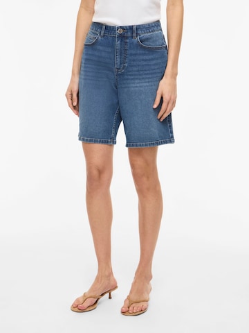 VILA Regular Broek 'Vinus' in Blauw: voorkant