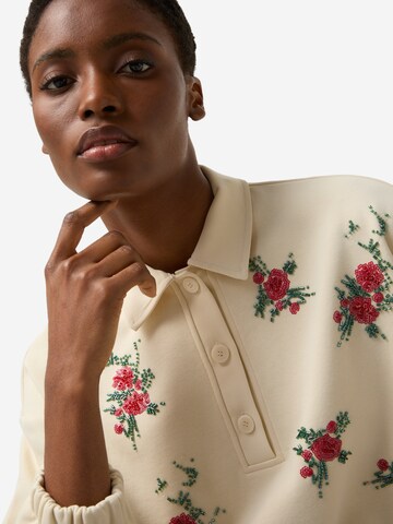 BOGNER Sweatshirt 'Bijou' in Beige