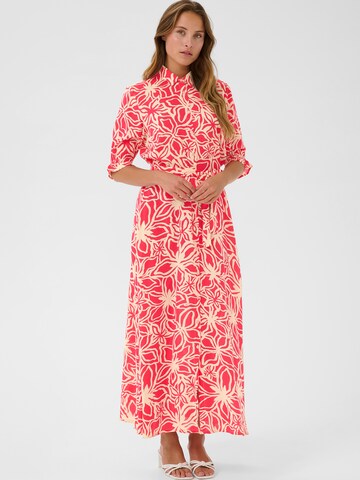 Kaffe Blousejurk 'Mira' in Roze: voorkant