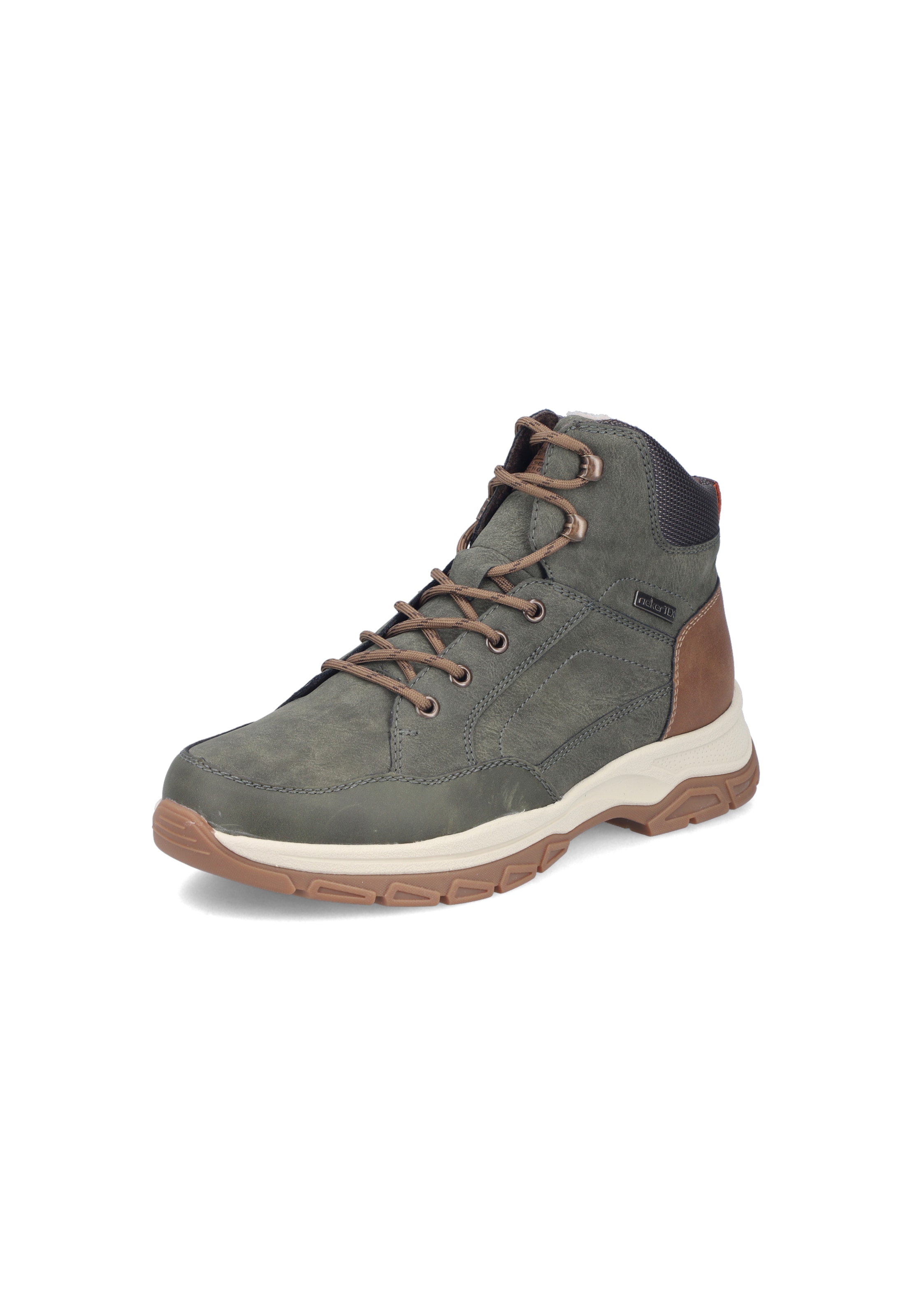 Boots Rieker en vert : devant