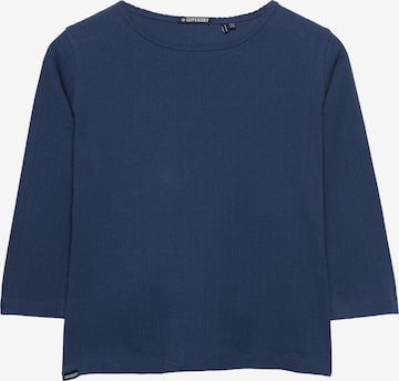 T-shirt 'Athletic Essentials' Superdry & Co en bleu : devant