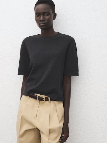 Pull-over 'SAMMY' MANGO en gris : devant