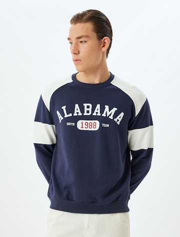 Koton Sweatshirt in Blue: front