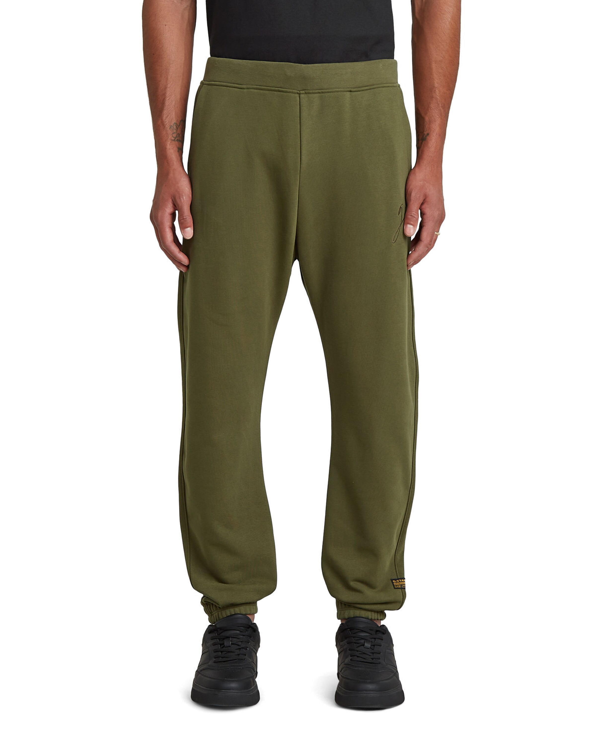 G-STAR Regular Hose in Grün