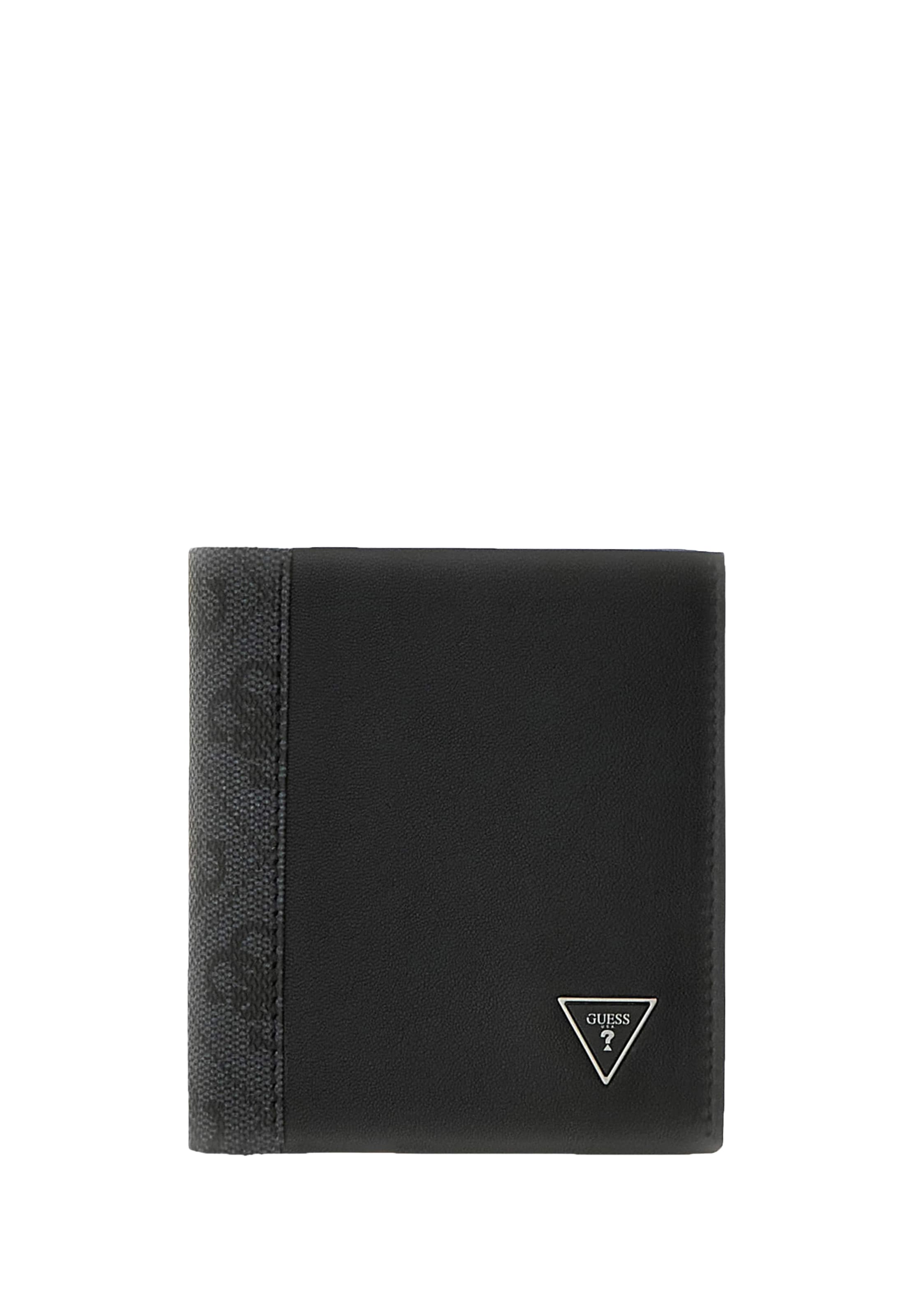 GUESS Wallet 'Sidney' in Black: front