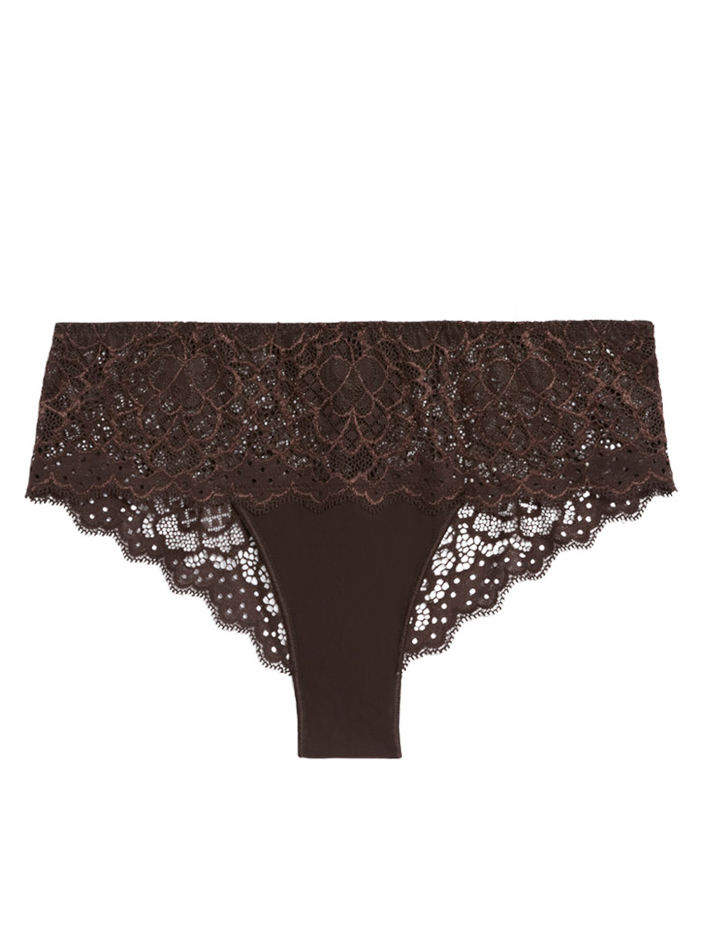 Simone Perele Boyshorts 'Caresse' in Brown: front