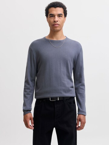 pilka JACK & JONES Megztinis be užsegimo 'JJEEmil': priekis