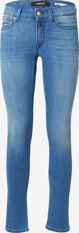 REPLAY Skinny Jeans 'NEW LUZ' in Blue: front