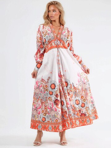 MSN Collection Kleid in Orange: Vorderseite