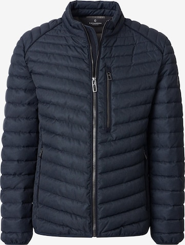 CASAMODA Between-season jacket 'Basic' in Blue: front