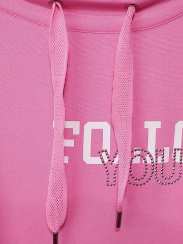 Sweat-shirt CECIL en rose