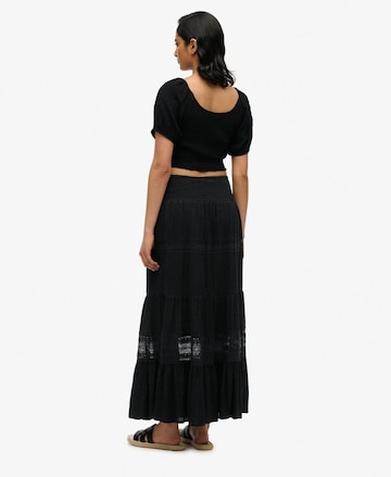 Superdry Skirt 'Ibiza' in Black