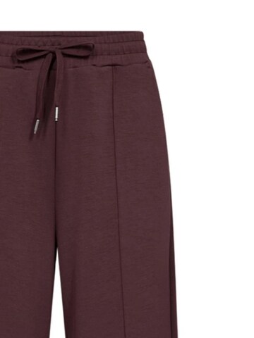 Soyaconcept Wide leg Trousers 'SC-Banu 265 Chocolate broek' in Brown