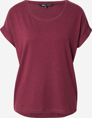 ONLY T-Shirt 'ONLMoster' in Rot: Vorderseite