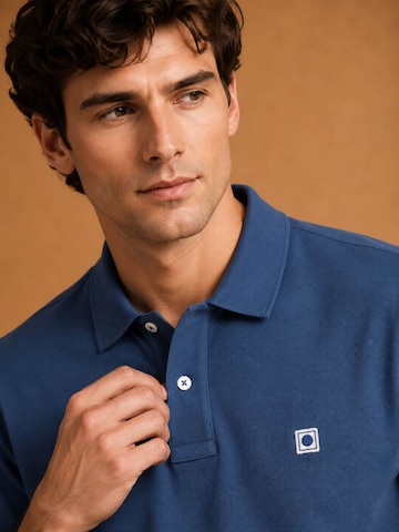 KING Essentials Shirt 'The Rene'‌‌ in Blau
