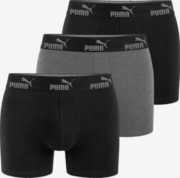 PUMA Bokserki w kolorze czarny: przód