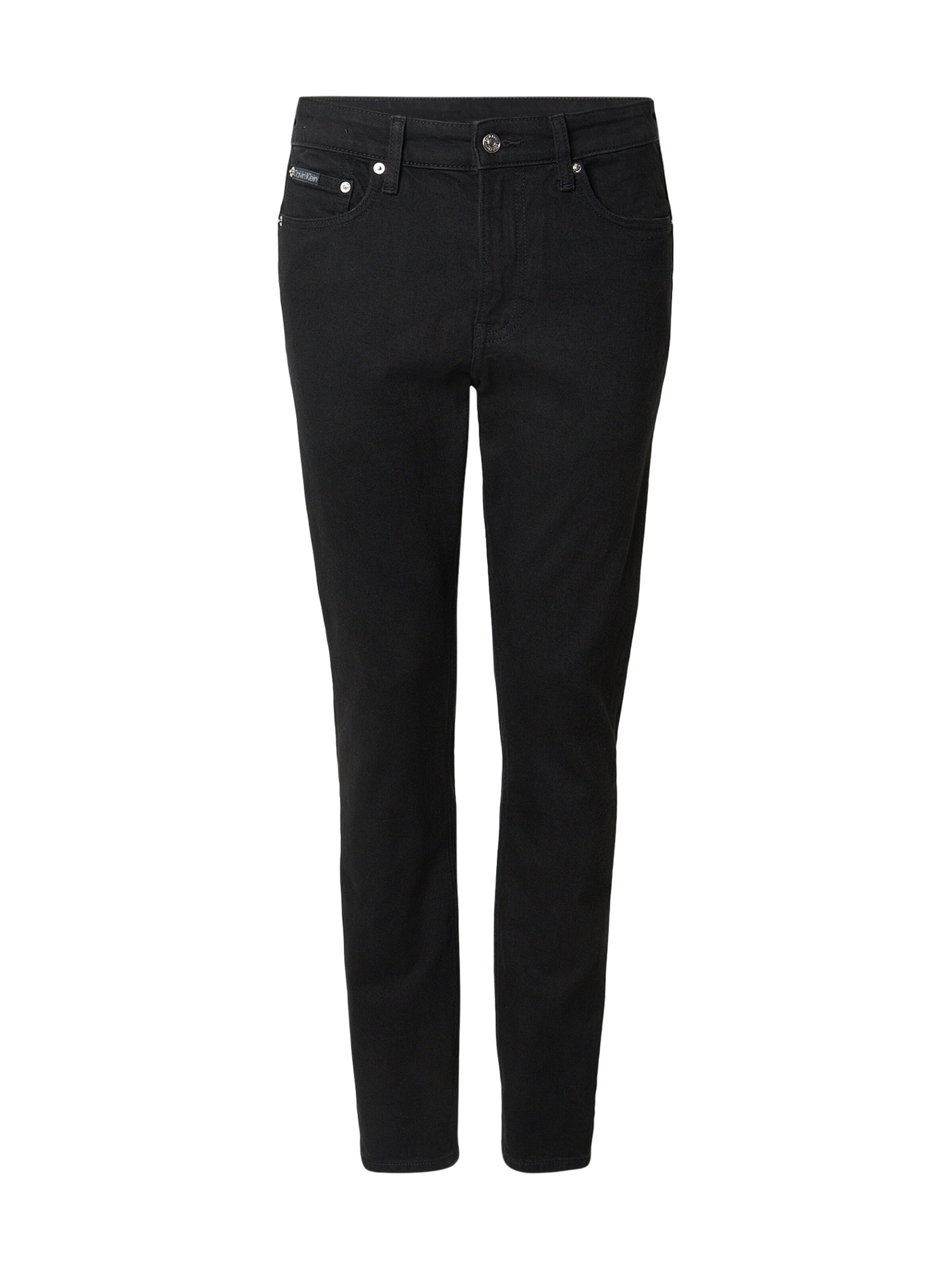 Calvin Klein Jeans Slimfit Farmer - fekete: elől