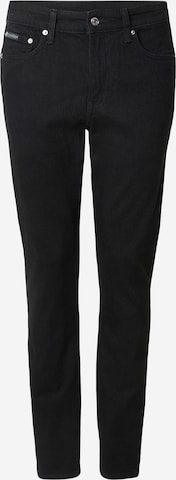 Calvin Klein Jeans Slimfit Farmer - fekete: elől