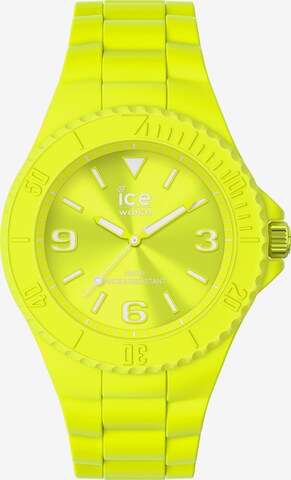 ICE WATCH Analog Watch in Yellow: front