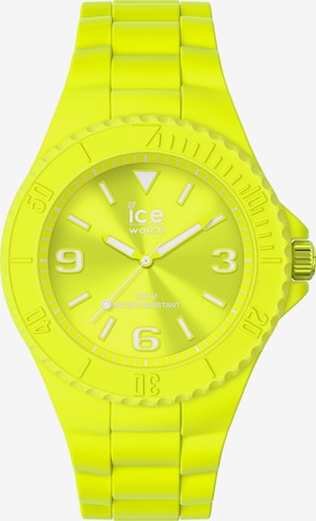 ICE WATCH Uhr in Gelb: predná strana