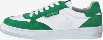 TAMARIS Sneaker low i grøn