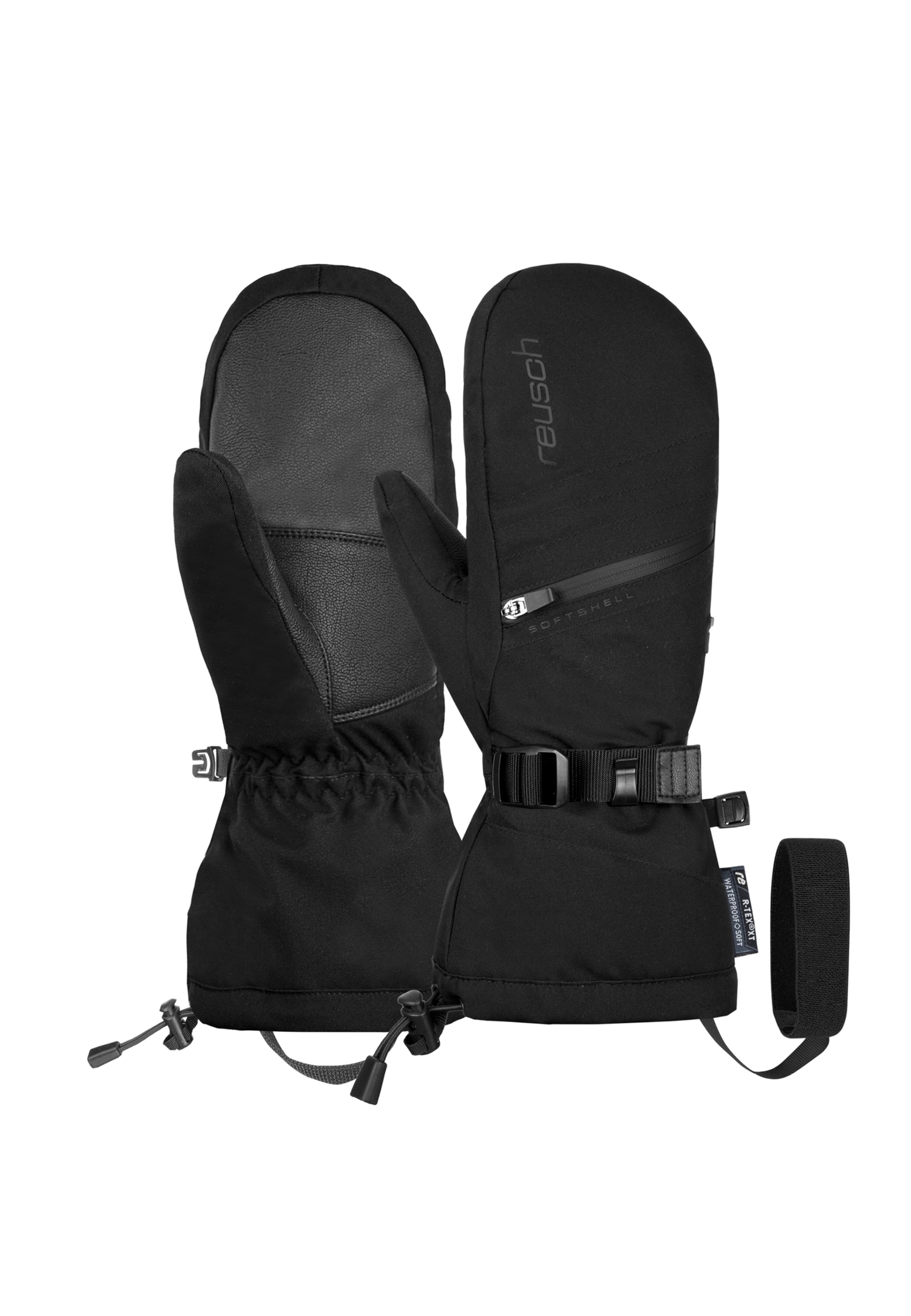 REUSCH Sporthandschuhe 'Demi' in Schwarz: Vorderseite