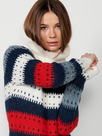 Pull-over KOROSHI en bleu