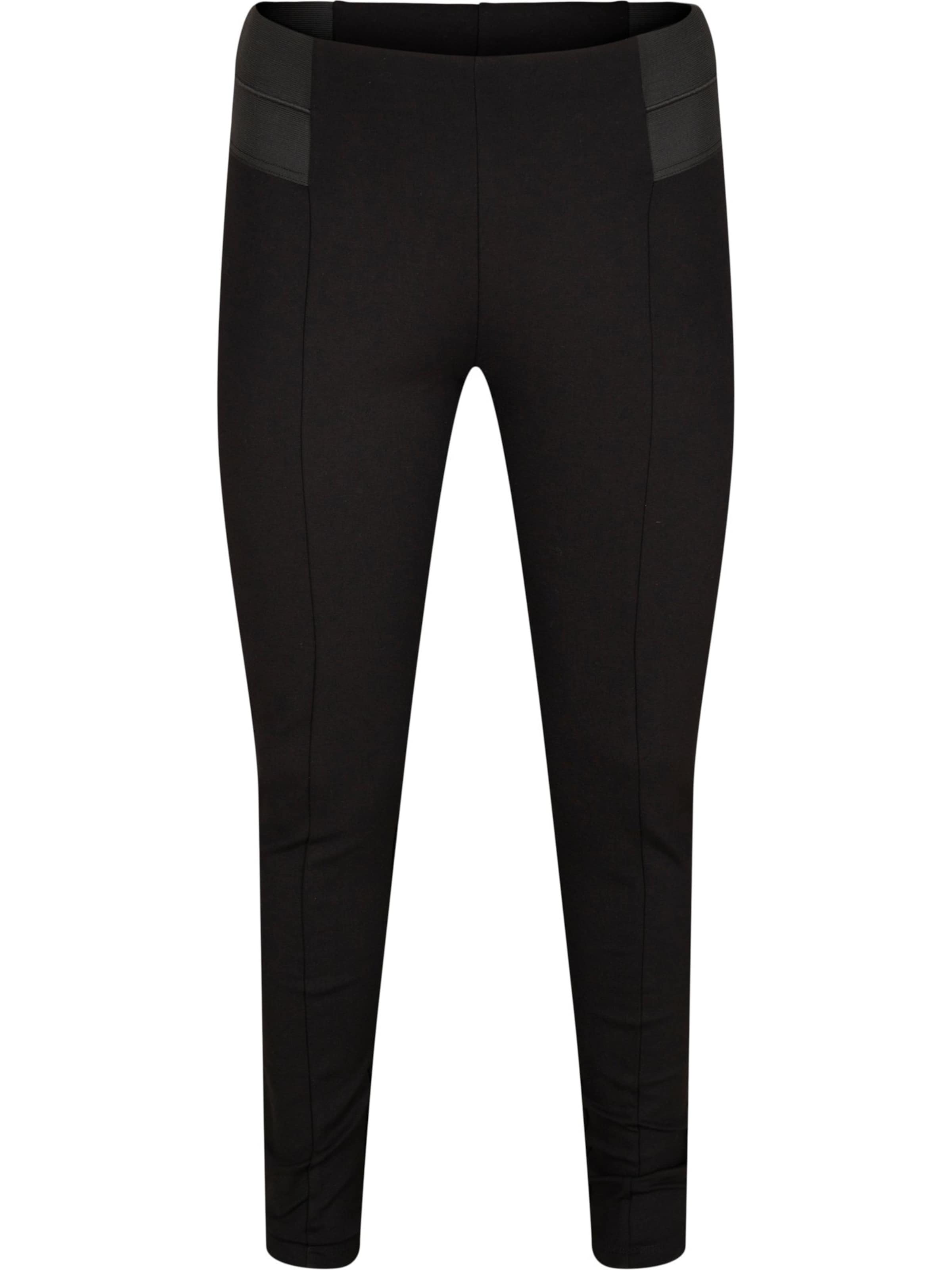 Zizzi Skinny Leggings 'Winola' in Black: front