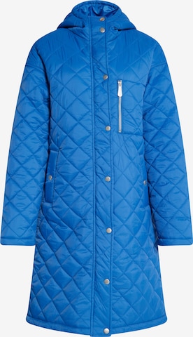 faina Between-seasons coat 'Tassia' in Blue: front