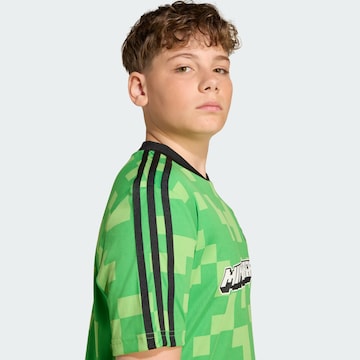 ADIDAS ORIGINALS Shirt 'Adidas x Minecraft' in Groen