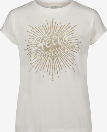 bēšs Cartoon T-Krekls: no priekšpuses