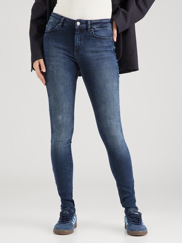 ONLY Skinny Jeans in Blauw: voorkant