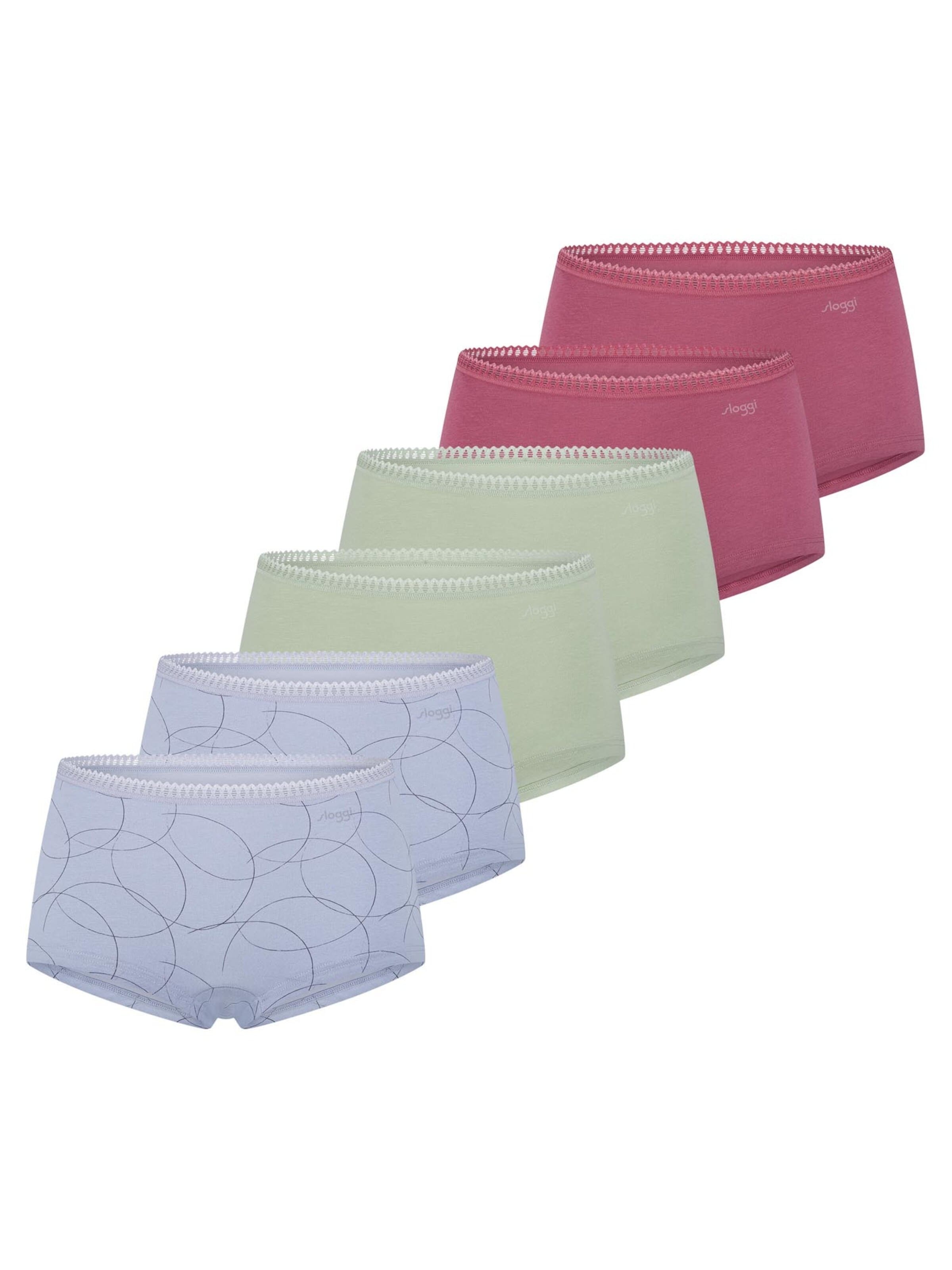 SLOGGI Panty 'GO Crush'‌‌ in Grün: Vorderseite