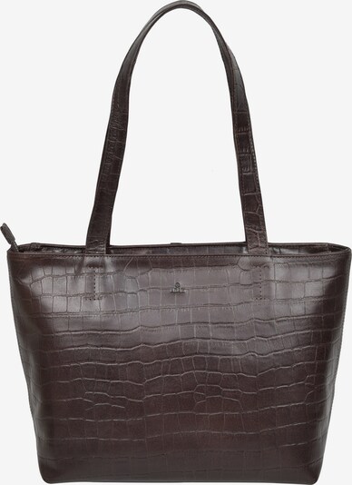 ADAX Shopper 'Penelope' in dunkelbraun, Produktansicht