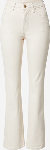 River Island Flared Jeans in Beige: voorkant