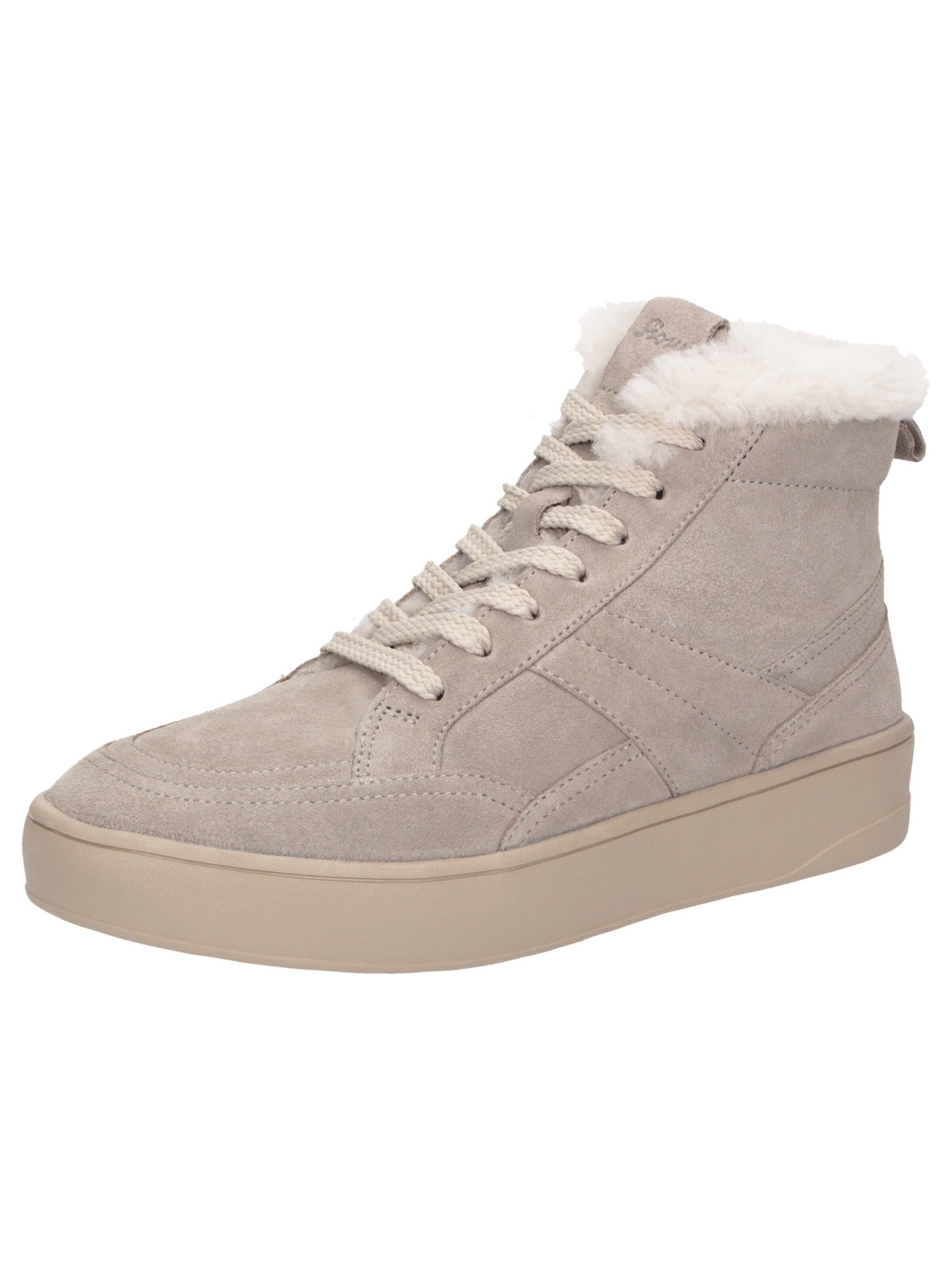 Bottines à lacets ' Edonita-701-LF ' SIOUX en beige : devant