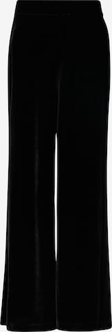 Wide Leg Pantalon s.Oliver en noir : devant