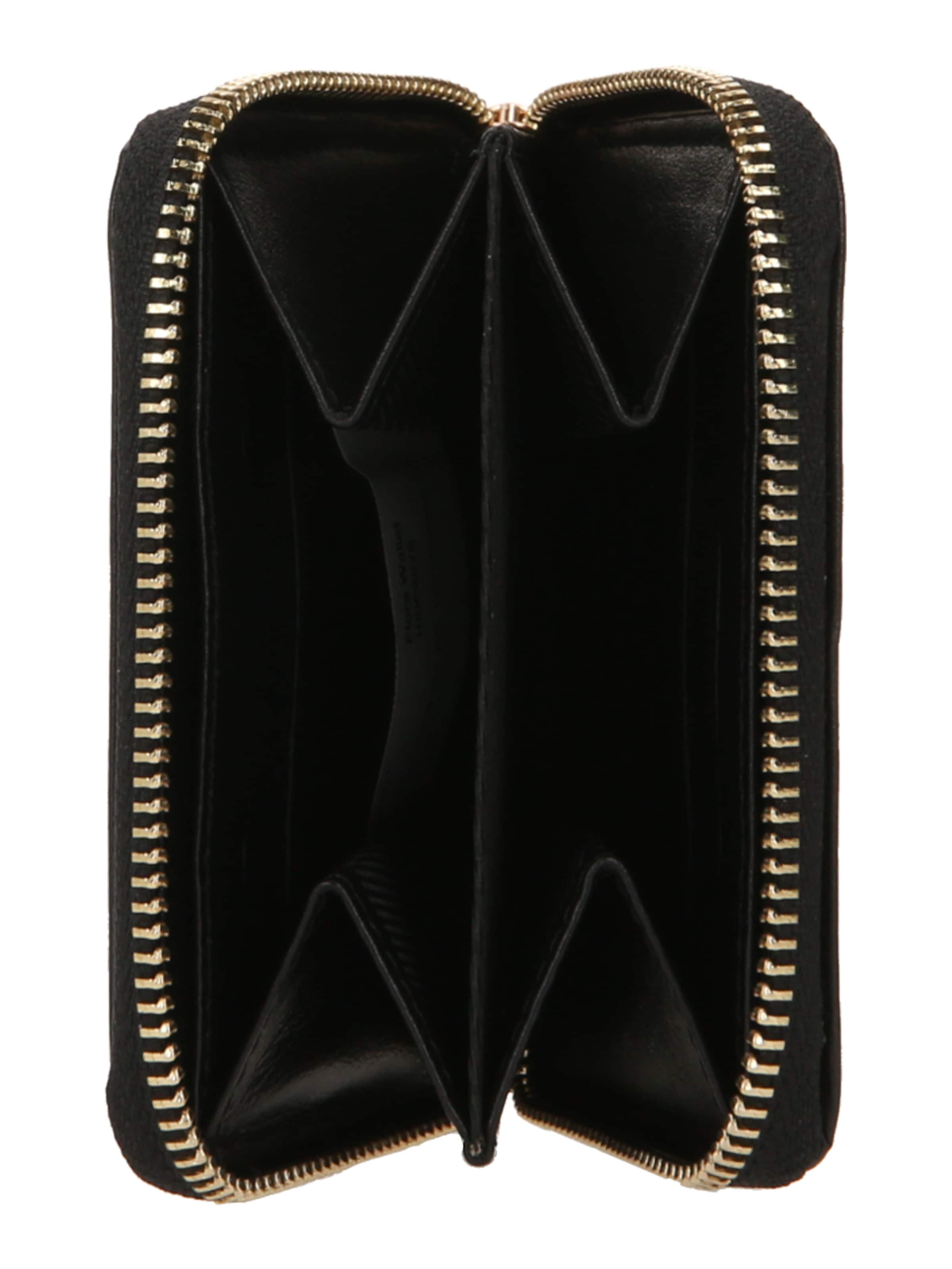 ABOUT YOU Kukkaro 'Flora Wallet' värissä musta: etupuoli