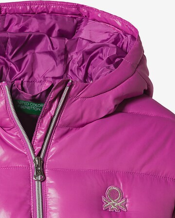 UNITED COLORS OF BENETTON Jacke in Pink