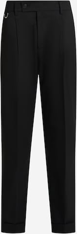LOW BRAND - Slimfit Calças com vincos em preto: frente